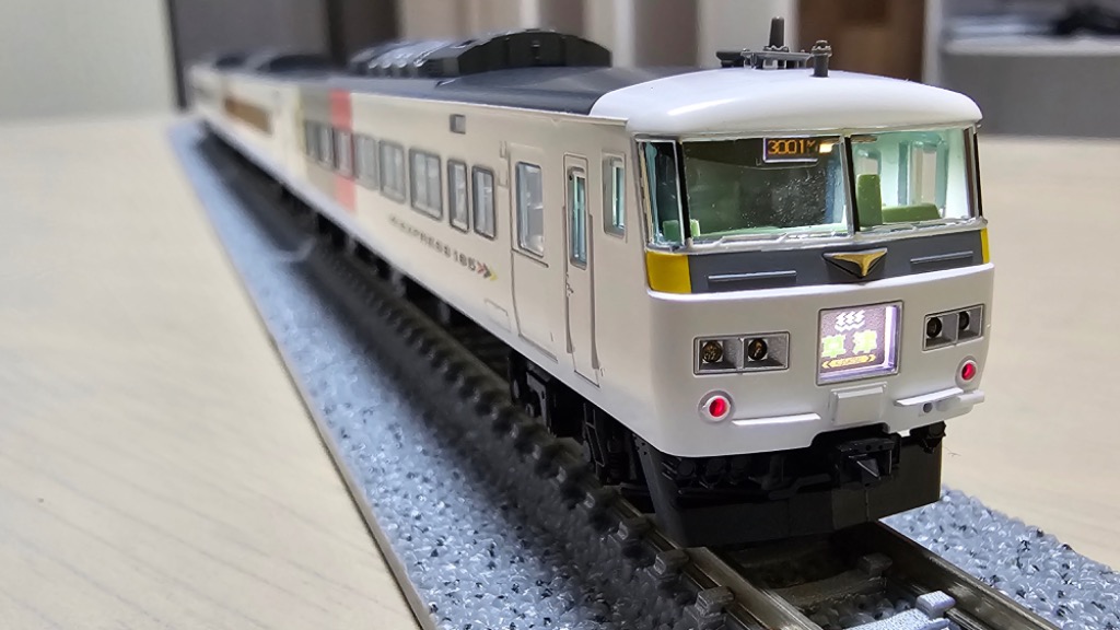 BONA FIDE PRODUCT G-306 TOMIX製車両用 愛称幕ガラス type.6 : g-306