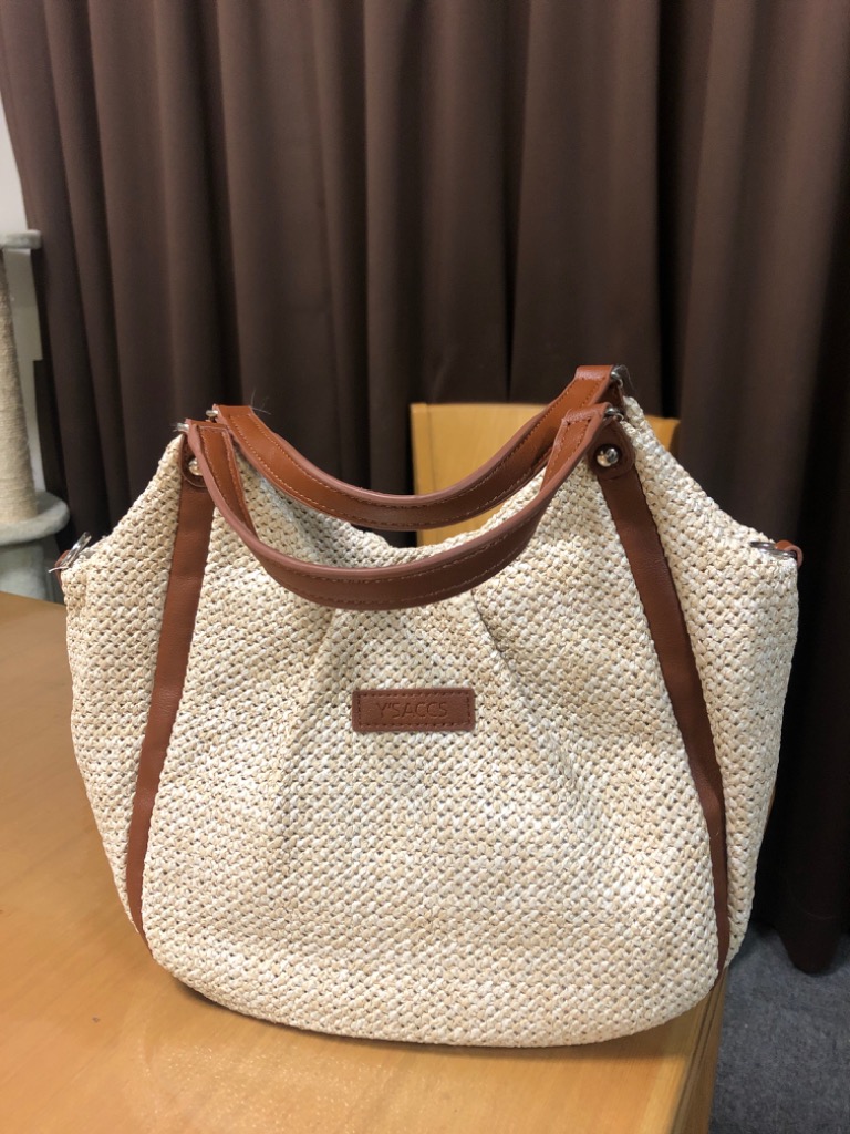 Y'SACCS イザック かごバッグ ショルダーバッグ カゴバッグ