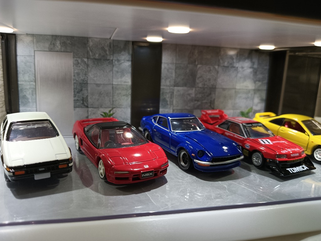 ミニカー tomica GARAGE PREMIUM BLACK Edition NSX Tomica GARAGE Premium Black Edition Honda NSX Type S Takara