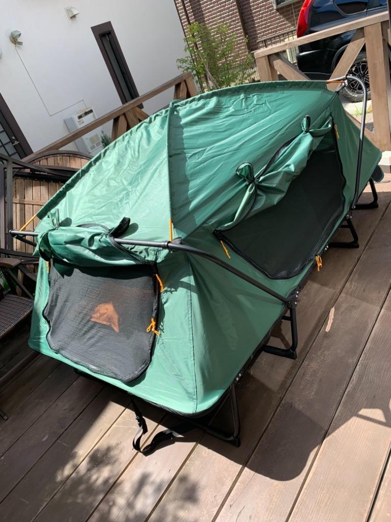 テント テントコット 2人用 折り畳み式 テントベッド ベッドシェルター コンパクトテントコット TENT COT 高床式 大型 海 キャンプ tent -cot-w :tent-cot-w:ご注文ドットコム - 通販 - Yahoo!ショッピング