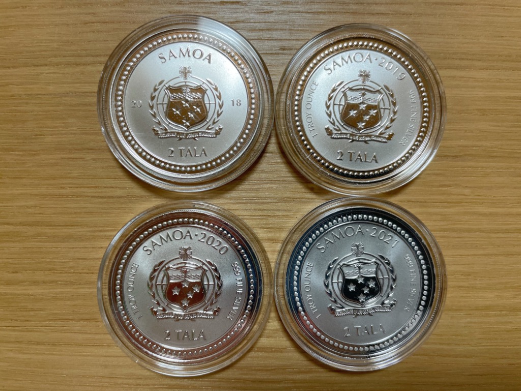 サモア タツノオトシゴ・シーホース 銀貨 2021年 1オンス 2021年 (新品) サモア「タツノオトシゴ・シーホース」純銀 1