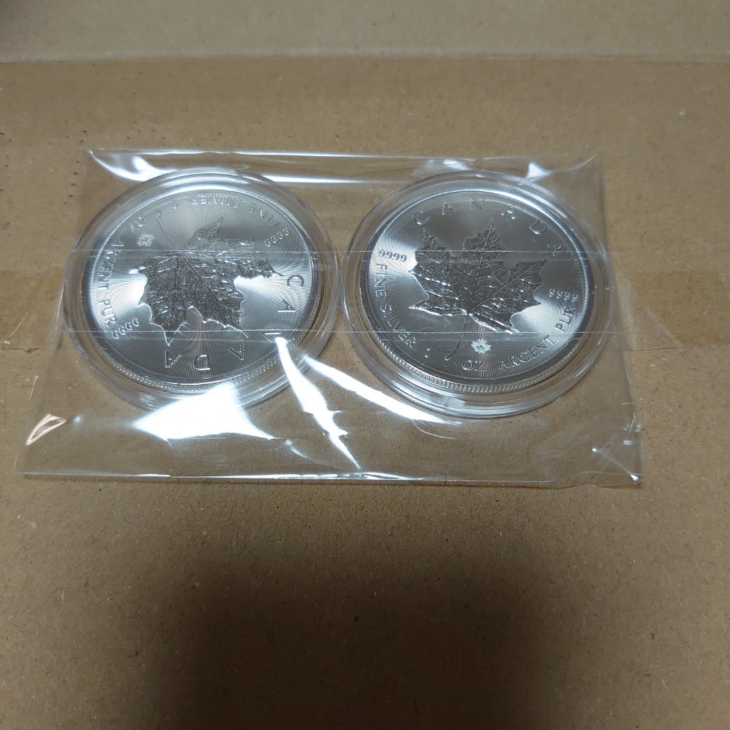 保証書・カプセル付き] 2025年 (新品) カナダ「メイプルリーフ