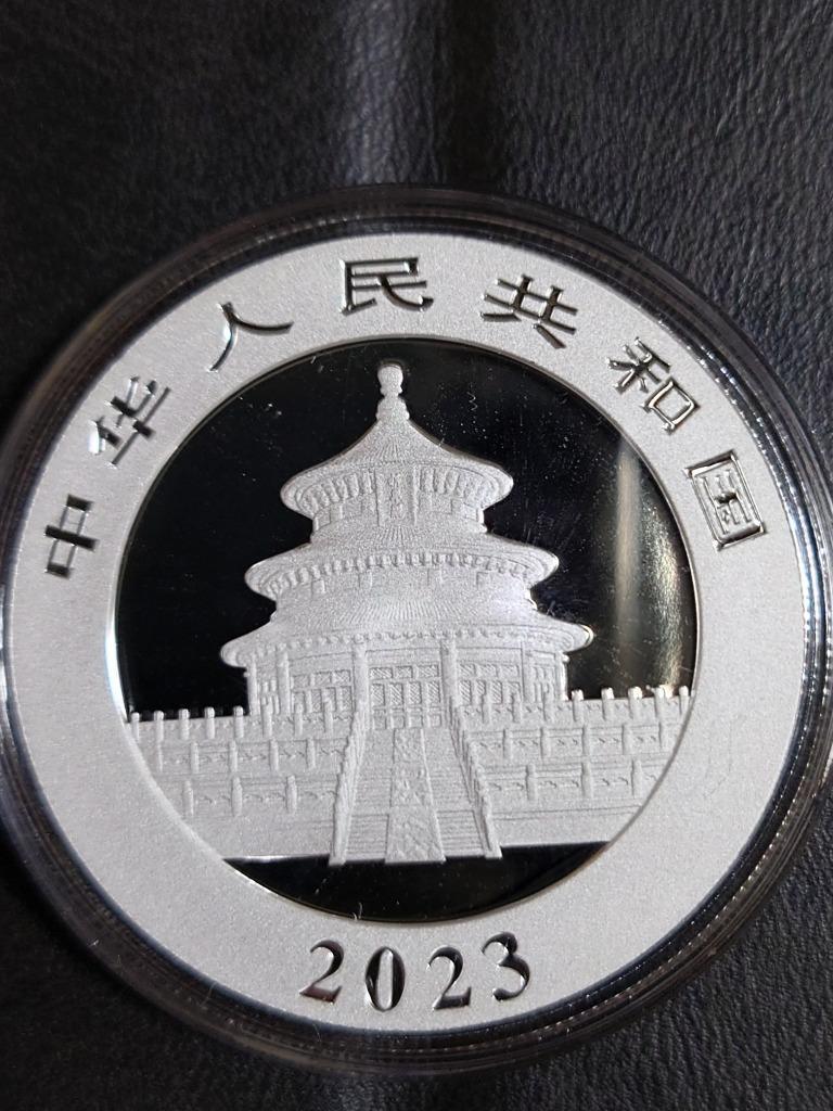 2023年 パンダ銀貨 純銀 2023年 (新品) 中国「パンダ」純銀 30グラム 銀貨 - Gold-Ichiba.com