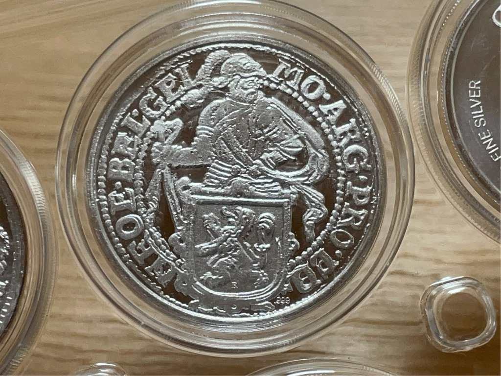 2019年 (新品) オランダ「ライオン ドル・リストライク」純銀 1オンス銀貨 2019年 (新品) オランダ「ライオン ドル・リストライク」純銀 1