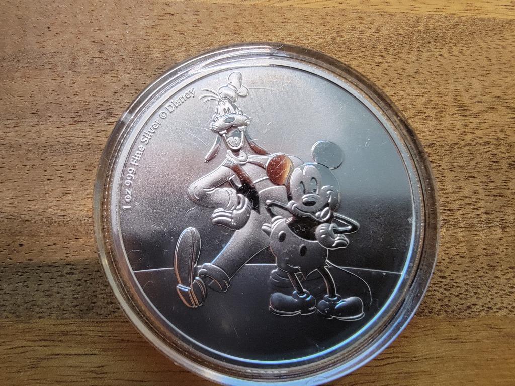 福袋 オンライン [保証書・カプセル付き] Disney 2021年 ニウエ (新品) 銀