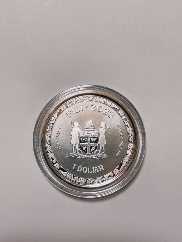 2023年 (新品) フィジー「犬」純銀 1オンス 銀貨 - Gold-Ichiba.com
