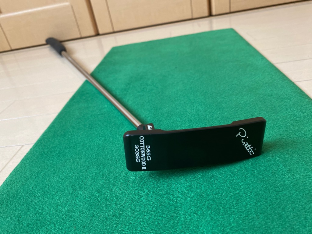 Piretti ピレッティ コットンウッド 2　ミッドナイトブラック パター （CottonwoodII Midnight Black Putter）