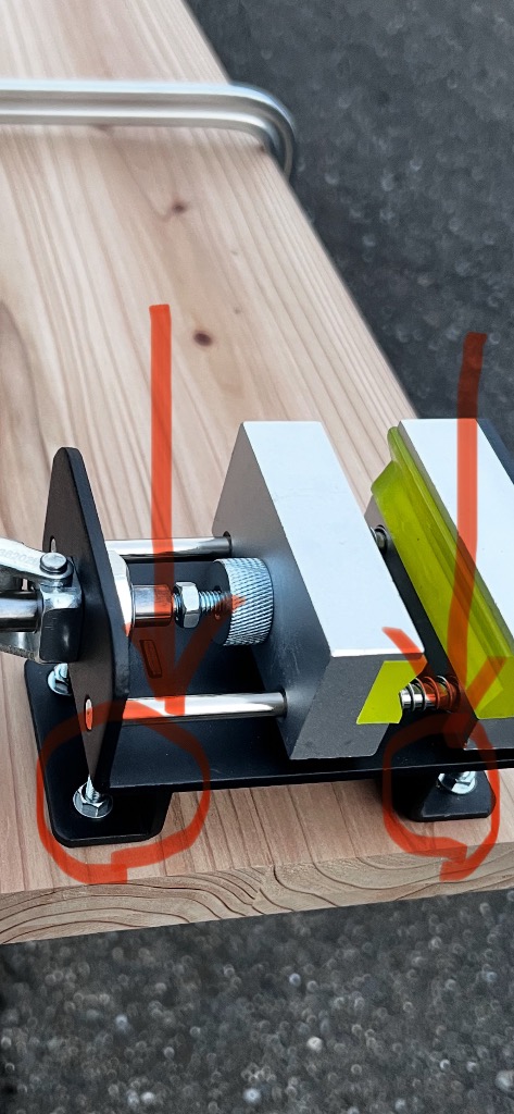 クイックシャフトクランプ コンパクト 工具 グリップ リシャフト 交換