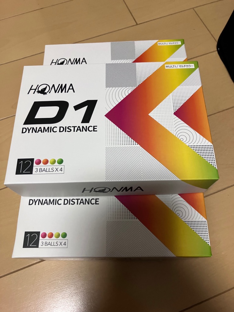 HONMA D1 送料無料 まとめ買いがお得！3ダースセット ホンマ