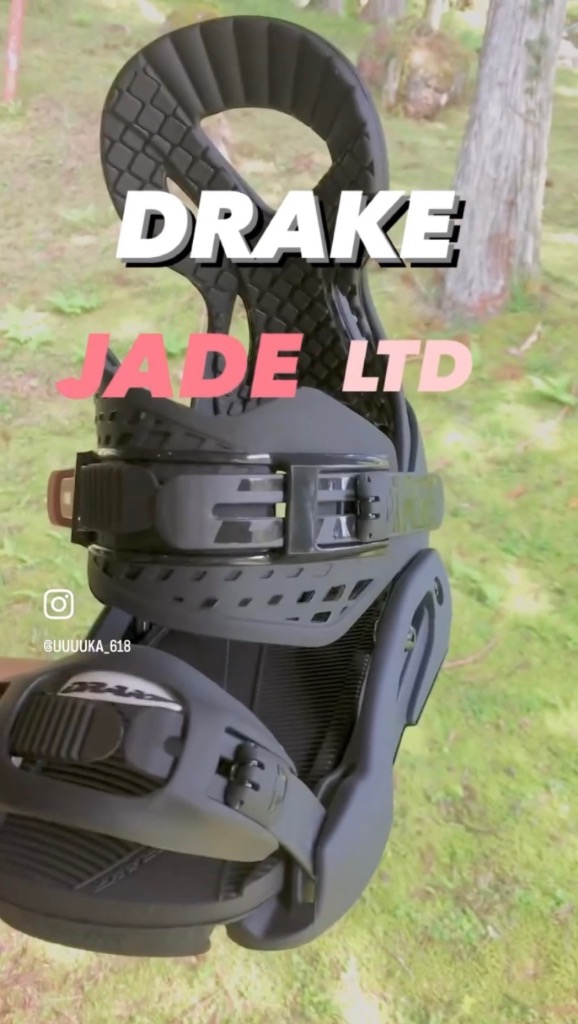【新品・未使用】DRAKE JADE S Black DRAKE 予約 ドレイク ビンディング JADE LTD 25-26 ジェィド