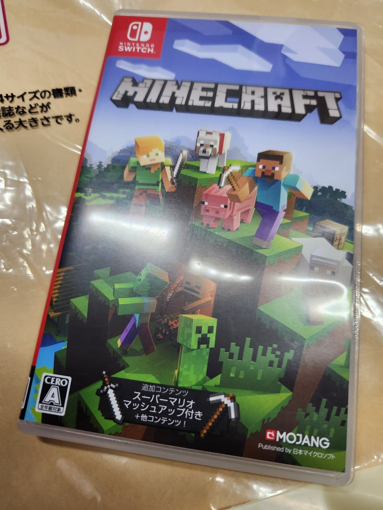 Nintendo Switch マインクラフト Minecraft スイッチソフト