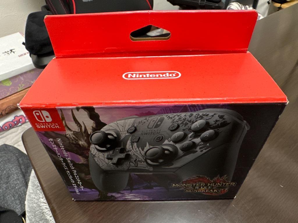 新品』 Nintendo Switch Proコントローラー モンスターハンターライズ