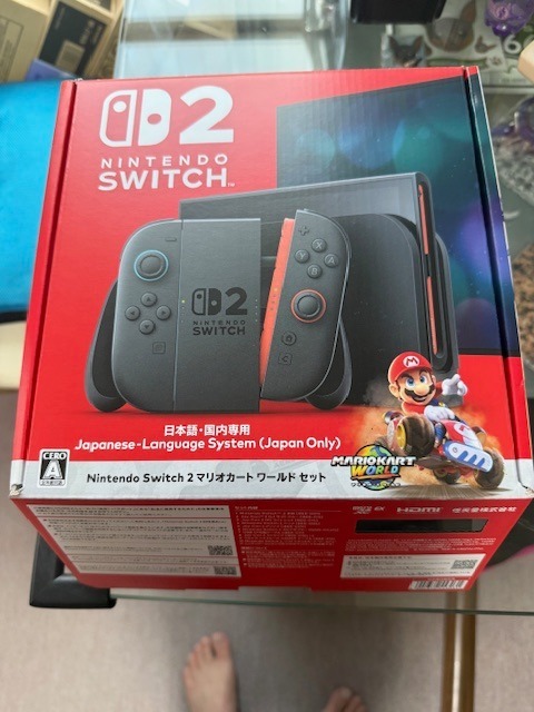 Nintendo Switch D2 本体 マリオカートワールド同梱 Nintendo Switch ニンテンドー スイッチ2 マリオカート ワールド