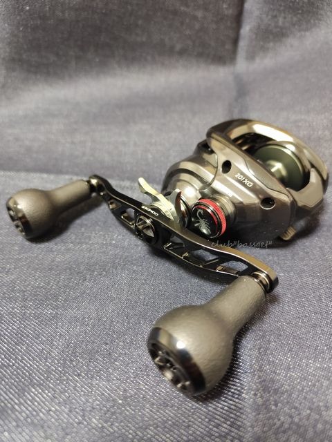 ベイトリール ダブルハンドル 120mm 7×4mm穴対応 シマノ 8x5mm穴