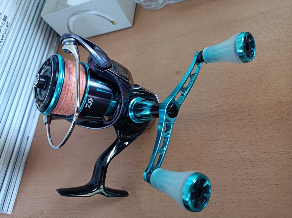 スピニングリール ダブルハンドル 98mm アルミ ダイワ Daiwa