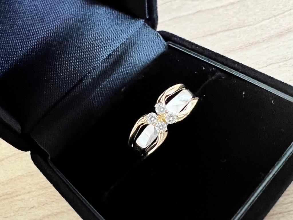 ダイヤモンド リング 一粒ダイヤ ブラウンダイヤ プラチナ コンビ 指輪 ブラウンダイヤ ダイヤモンド 1.025ct コンビカラー 一粒 リング