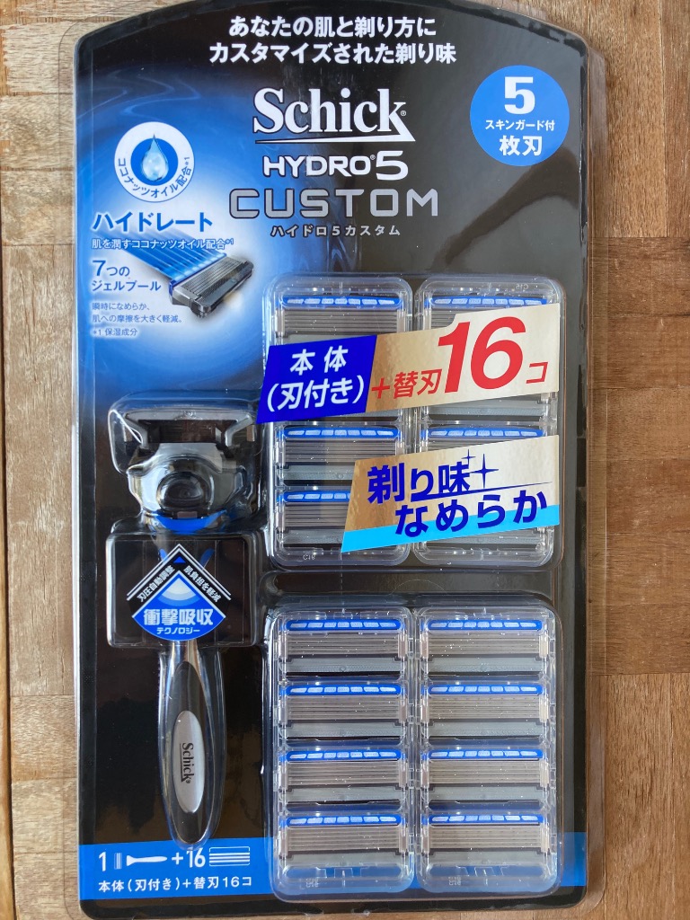 シックハイドロ5 カスタム　替刃48個 楽天市場】シック 替刃 2種 8個 カスタム 4個 プレミアム 敏感肌
