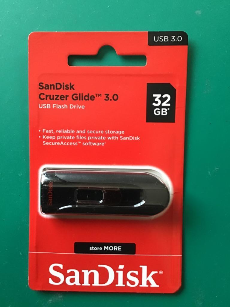 サンディスクCruzer Glide・32GB【USBメモリSDCZ600-032G-G35 x2本セット】USB3.0＆2.0両対応  :20190905-000004:グッドメディア2号店 - 通販 - Yahoo!ショッピング