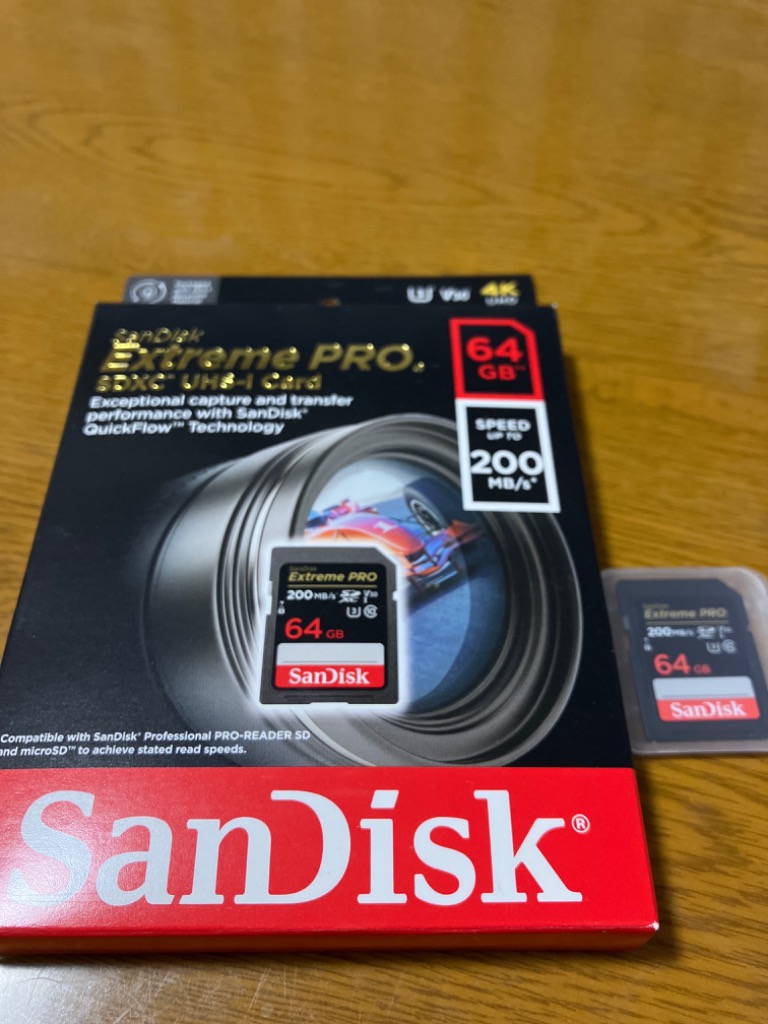 2枚セット」 SDカード 64GB サンディスク Extreme PRO SDSDXXU-064G 