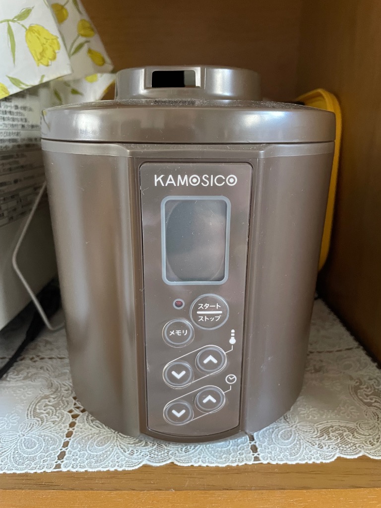 タニカ電器 KAMOSICO 醸壺 ガラスセット KS-02GC ヨーグルト
