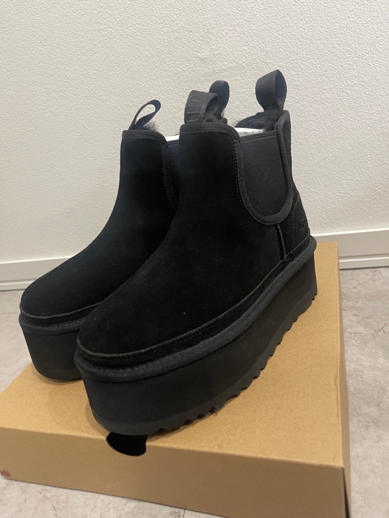 新品 UGG アグ Neumel Platform Chelsea ブラック 楽天市場】ugg w neumel platform chelsea（靴）の通販