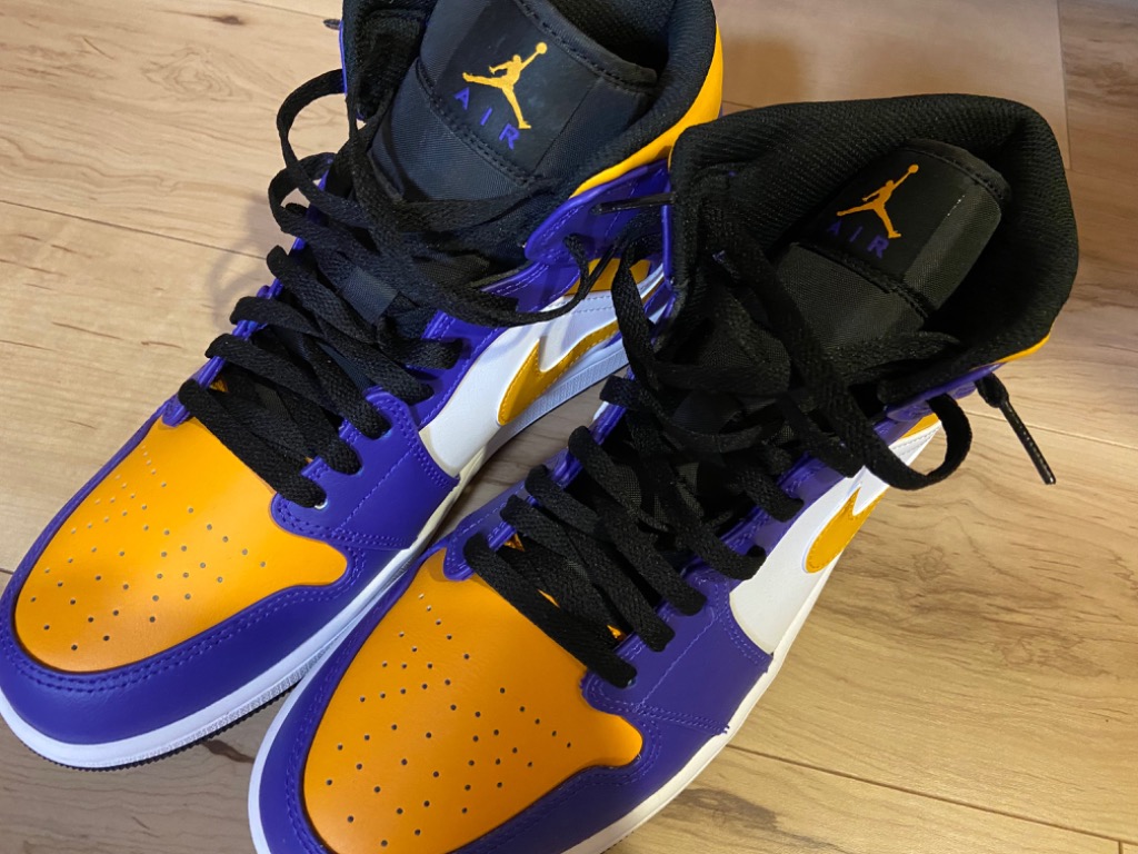 Air jordan 2024 1 lakers mid