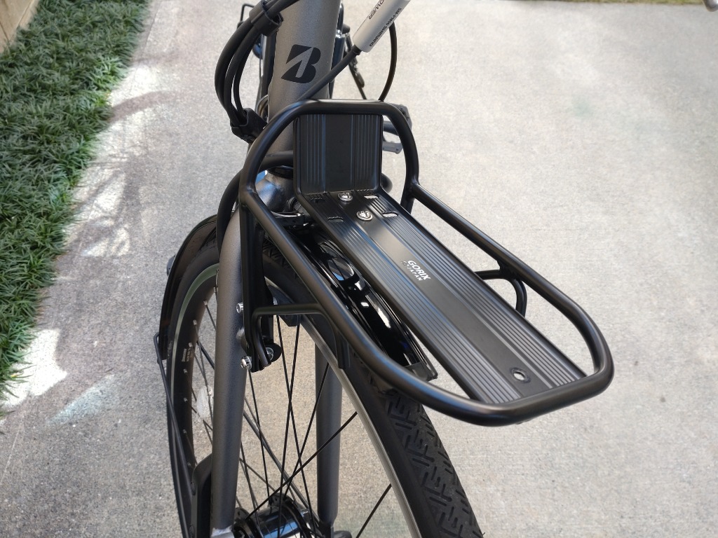 GORIX フロントキャリア 自転車 前 フロントラック 荷台