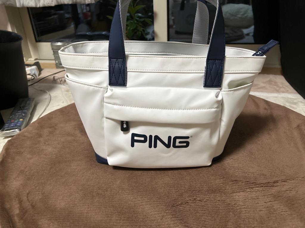 PING ゴルフトートバッグ　ソフトPU素材　大容量トートバッグ ◼️PING◼️ゴルフトートバッグ ソフトPU素材 大容量トート