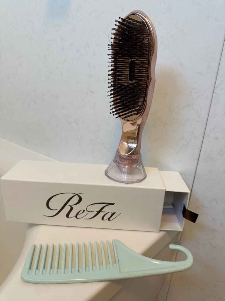 ReFa リファ イオンケアブラシ プレミアム ローズゴールド 頭皮
