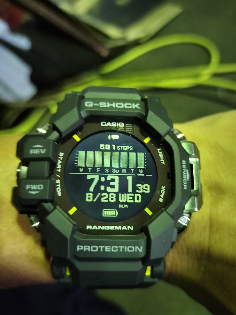 G-SHOCK Gショック レンジマン RANGEMAN 電波 ソーラー 腕時計