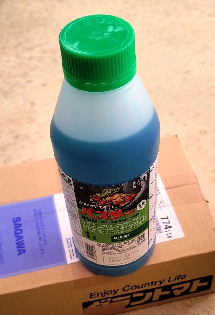 バスタ液剤 1L 原液タイプ 非選択性茎葉処理除草剤 農薬 BASF :4531607002006:グラントマトYahoo!ショッピング店 - 通販  - Yahoo!ショッピング