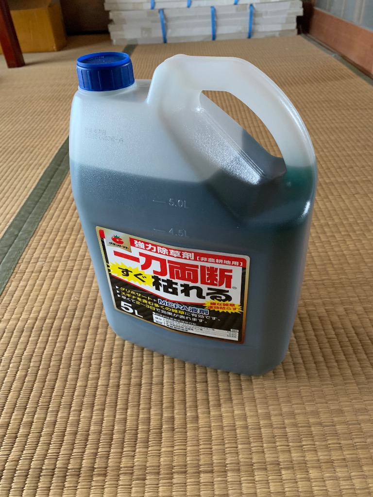 一刀両断 除草剤 5L Amazon.co.jp: 一刀両断 5L 除草剤 希釈タイプ 大容量 非農耕地用