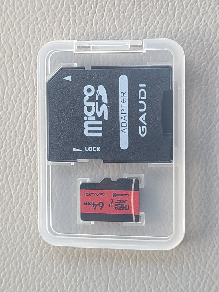 microSDXCカード 64GB マイクロsdカード 40MBs UHS-I Class10 マイクロ 64g sdカード 64gb  GMSDXCU1A64G gaudi ガウディ FOC2023