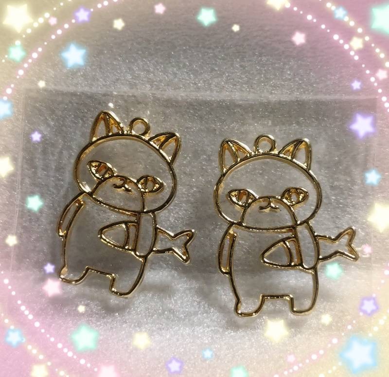 ミニチュア樹脂粘土作家 まなネコ | こんがり焼けたパンダ型お餅