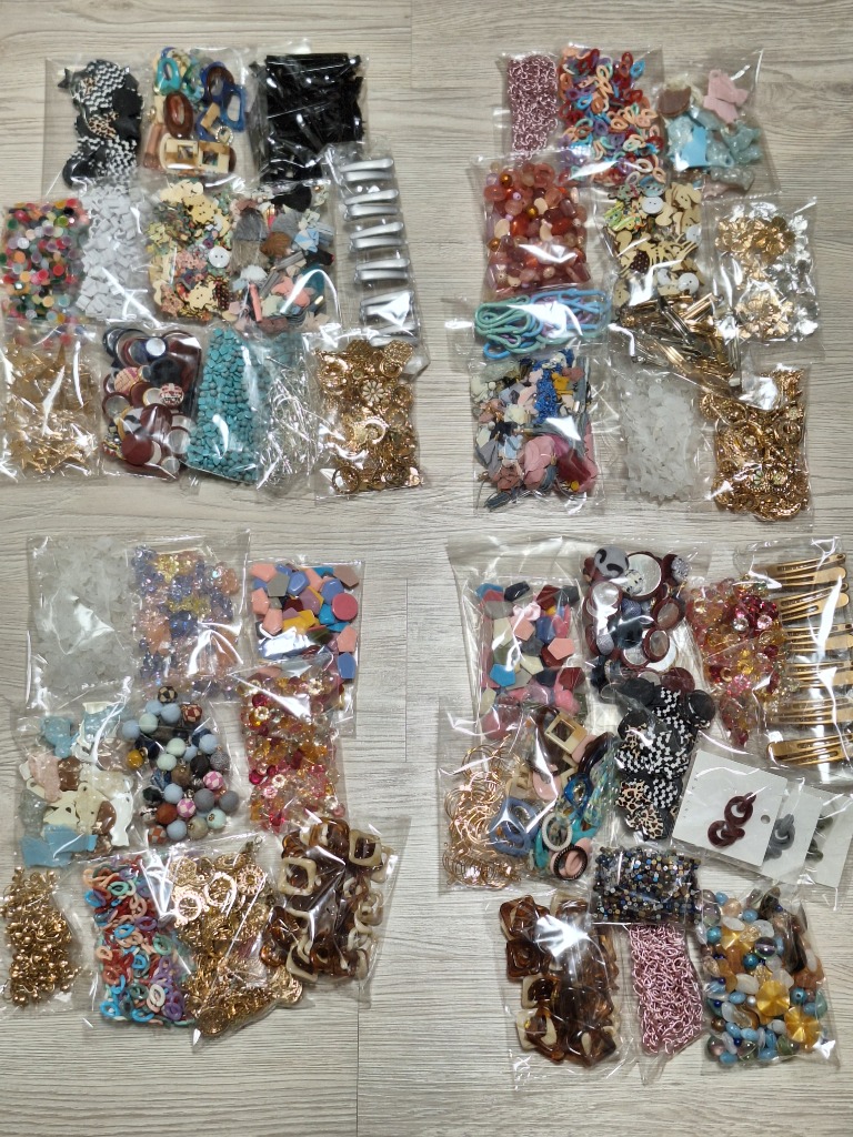 ジュエリー袋【8×6cm】PVC ビニール アクセサリー 袋 クリア
