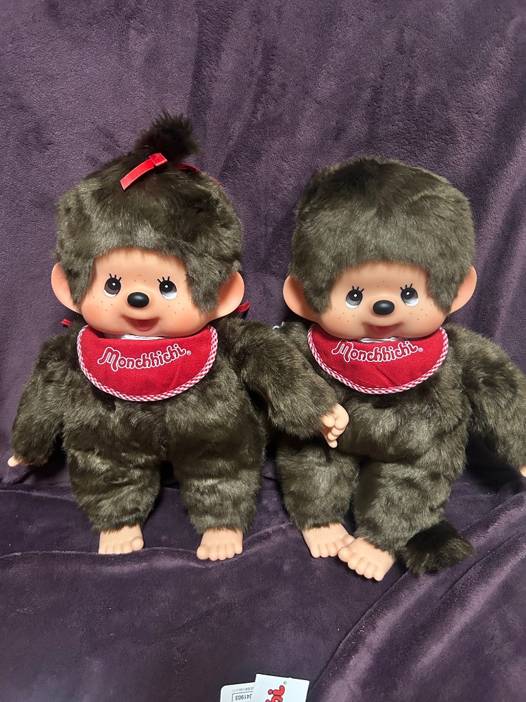 セキグチ モンチッチ ぬいぐるみ プレミアムスタンダード ブラウン【L