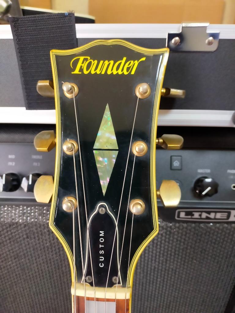 Founder Les Paul standard type Electric Guitar 日本製 ファウンダー