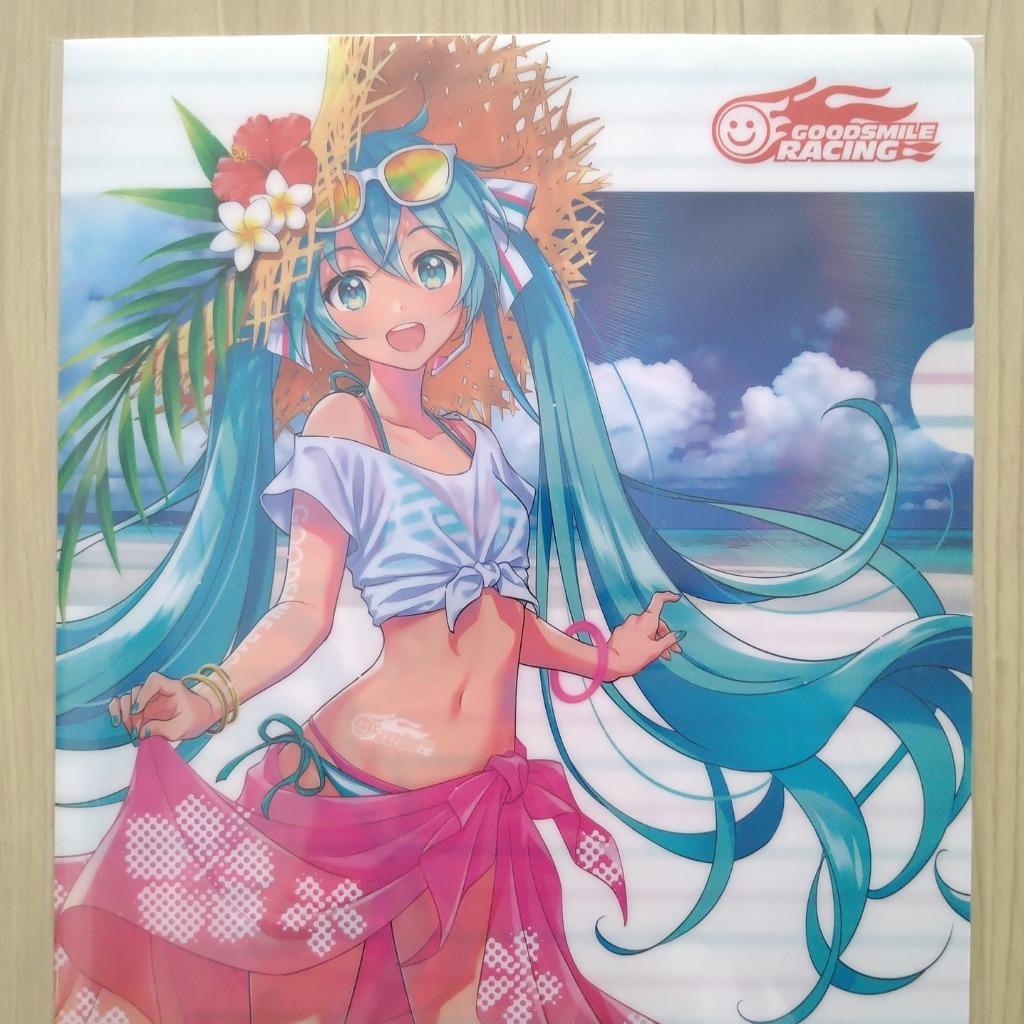 出産祝い レーシングミク 2021Ver. クリアファイル Vol.4 Tropical Ver