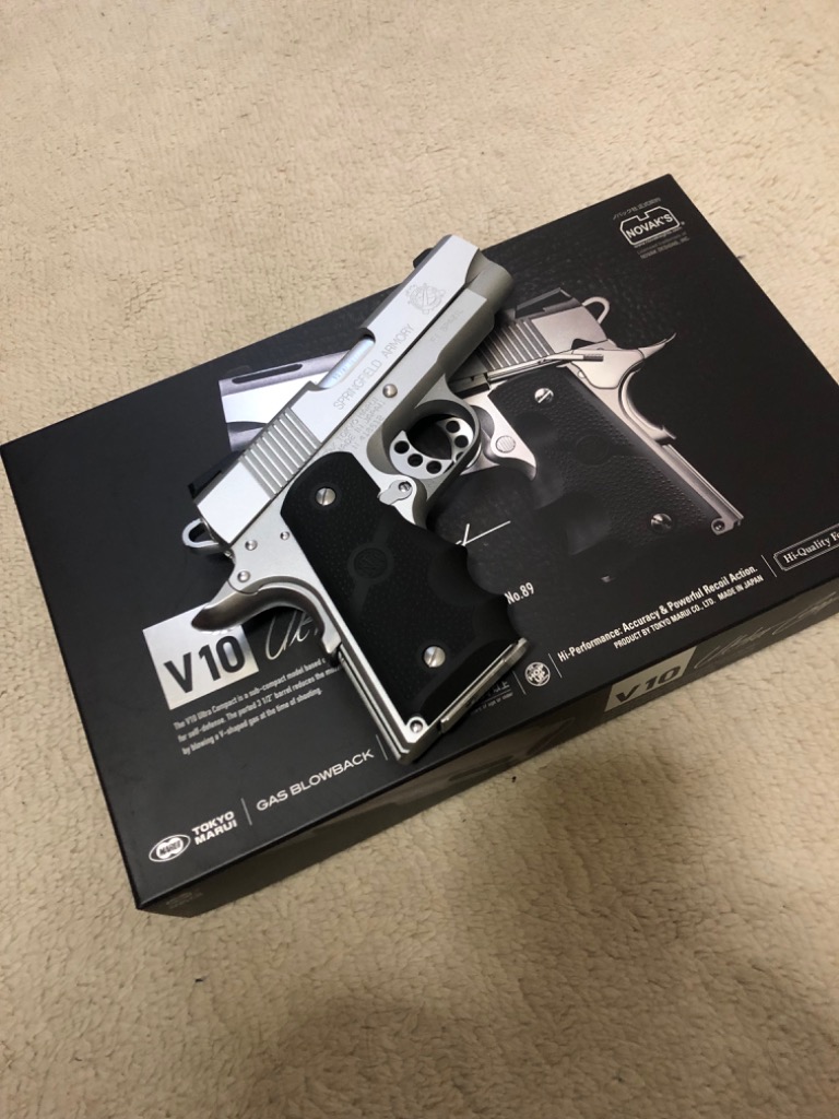 V10 ウルトラコンパクト リアル刻印カスタム 東京マルイガスガン