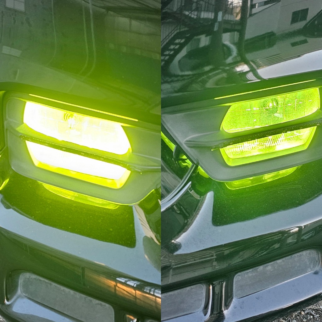 26000LM‼️H16✨フォグランプ　アップルグリーンレモン　ライト　LED 26000LM‼️アップルグリーンレモン フォグランプ 最新チップ LED