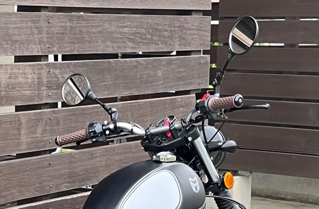 バイクミラー 汎用 オフロード 可倒式 ミラー 左右2本セット 10mm正ネジ取付け 丸形  :s-8595011891317-20220530:グローグオンライン - 通販 - Yahoo!ショッピング