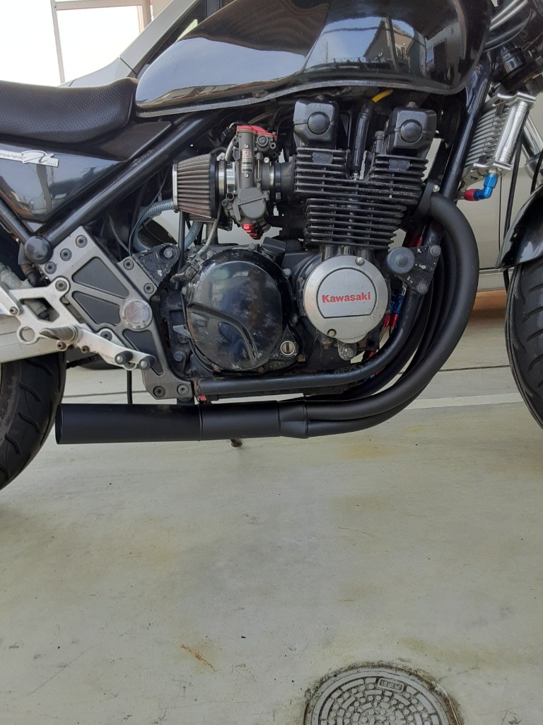 ゼファー400/ゼファー400χ/Z400FX等 GUTS オリジナル ハラシタ管 (ZEPHYR400/ZEPHYR400カイ/Z400FX