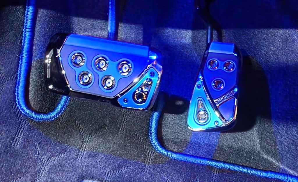 カーメイト RP109BL RAZO GT SPEC ペダルセットAT-SS アルミダイ