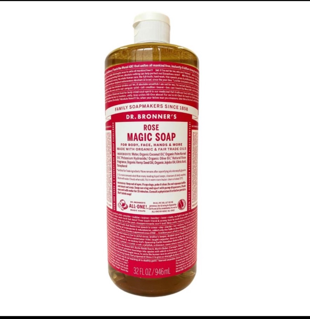 Dr.Bronner's ドクターブロナー マジックソープ RO ローズ 946mL