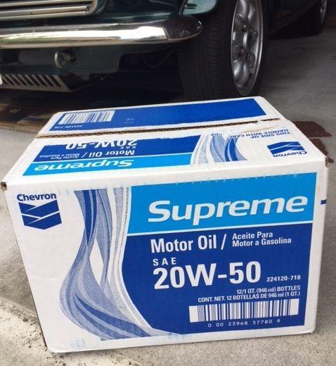 Chevron】Supreme oil（20W-50）シェブロン エンジンオイル（カー用品 