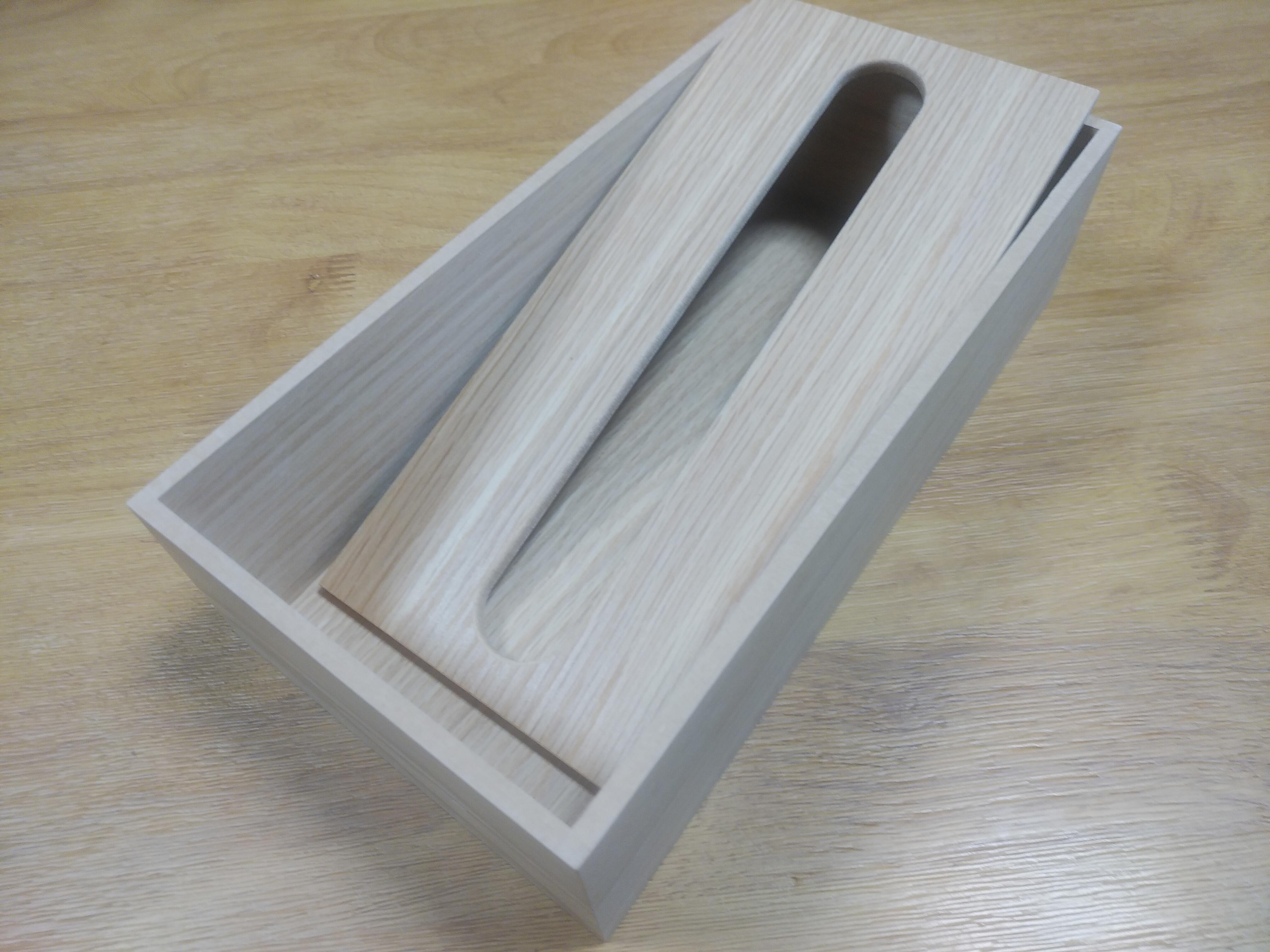 無印良品 重なる竹材長方形ボックス フタ 約幅37×奥行26×高さ2.5cm 良品計画