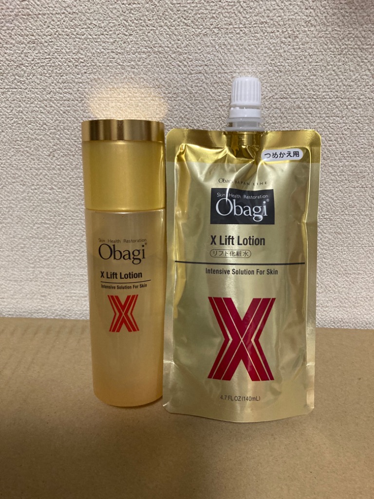 LOHACO - Obagi（オバジ） X リフトローション 詰替え 140mL×2個 化粧水 ロート製薬