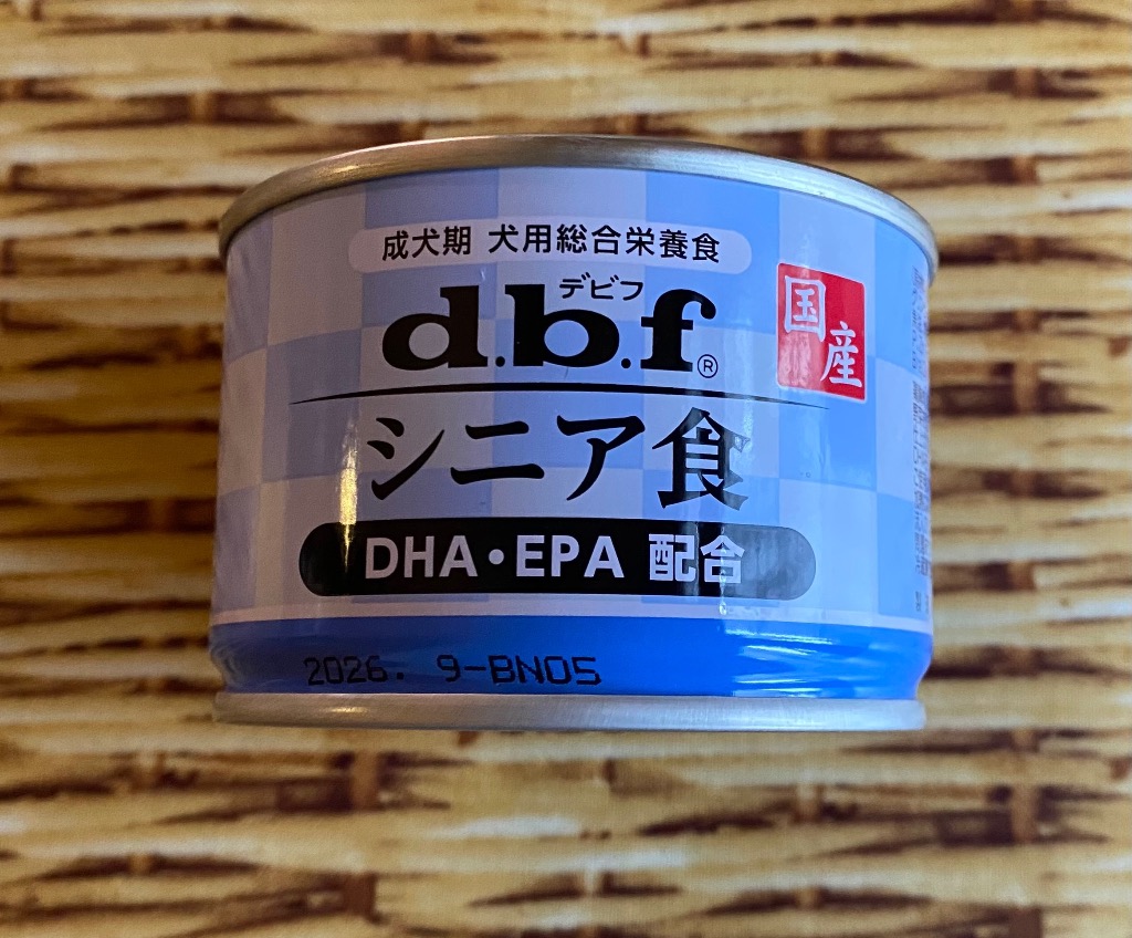 デビフ 缶詰 犬 シニア食 DHA・EPA配合 国産 150g 4缶