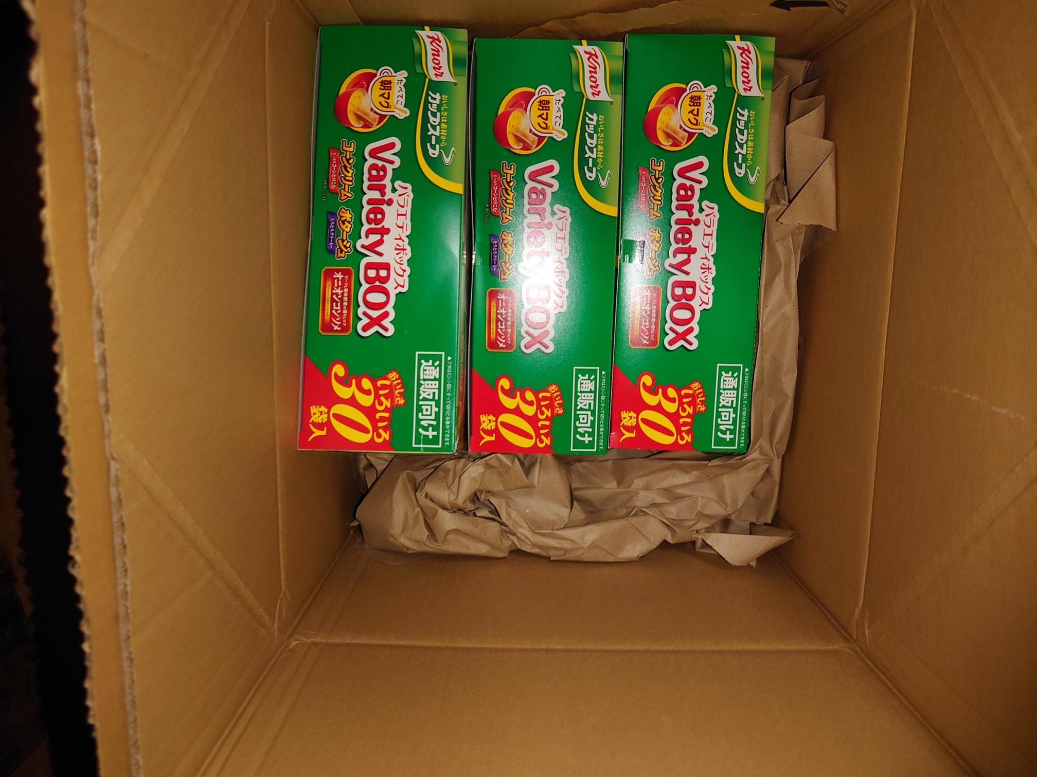 LOHACO - クノール カップスープ バラエティボックス 1箱（30食入） 味の素