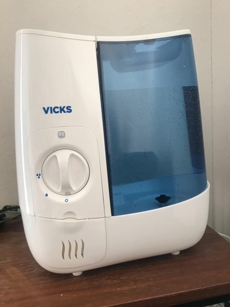 VICKS スチーム式加湿器 ホワイト 3.7L VWM845Jのレビュー VICKS スチーム式加湿器 ホワイト 3.7L VWM845Jのレビュー